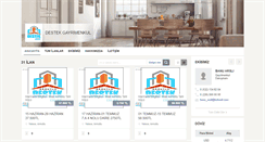 Desktop Screenshot of destekgayrimenkul.net
