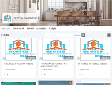 Tablet Screenshot of destekgayrimenkul.net